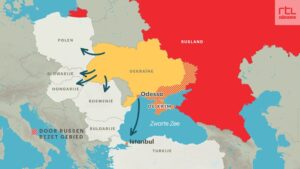 Spanningen tussen Polen en Oekraïne om graan en wapens Graanoverschot-in-Oost-Europa-1