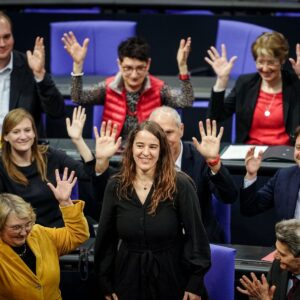 Dove Heike Heubach gekozen in Duitse parlement Bundestag