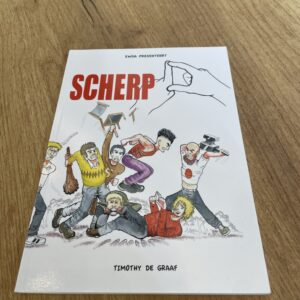 Strip "Scherp D" van Timothy de Graaf